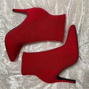 MIA Red Sock Bootie